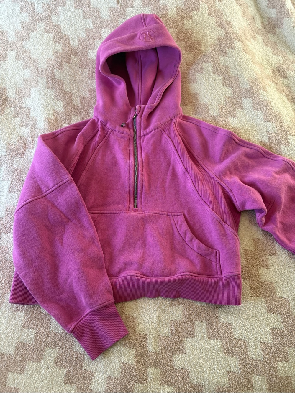 Lululemon Oversized Sonic Pink Scuba